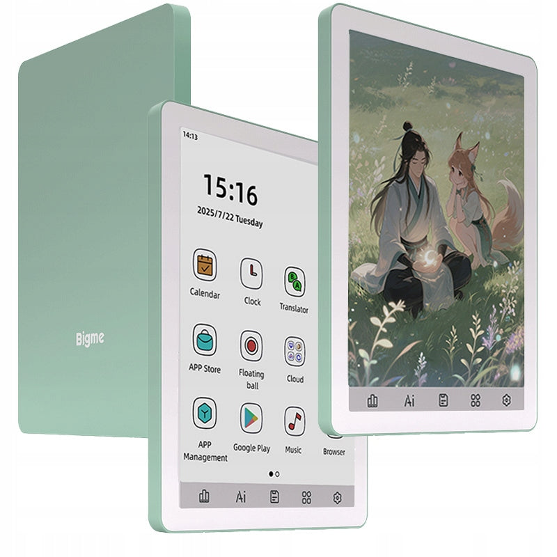 BIGME B6 E-book reader notebook 4/64 GB 6” E-ink color backlit touch EAN (GTIN) 6973555480761