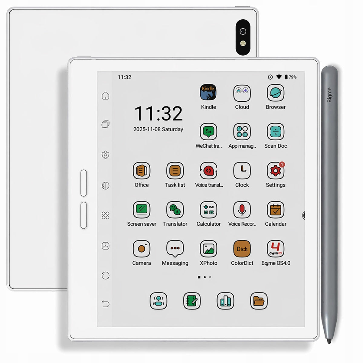 BIGME B7 Pro 2in1 e-book reader tablet Android phone 8/256 GB + NORTON Packaging status original