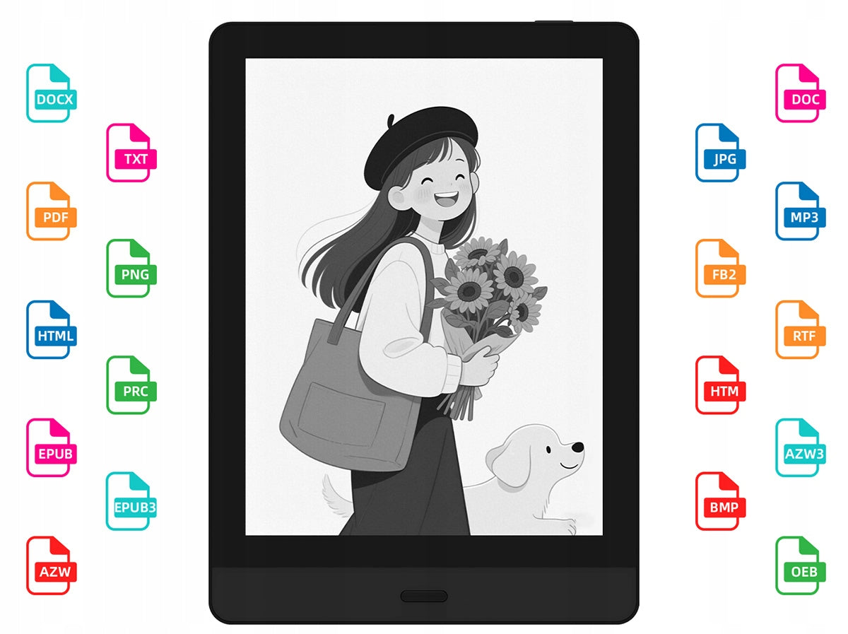 BIGME READ e-book reader black display black - white 6" E-Ink Manufacturer code 6973555480945