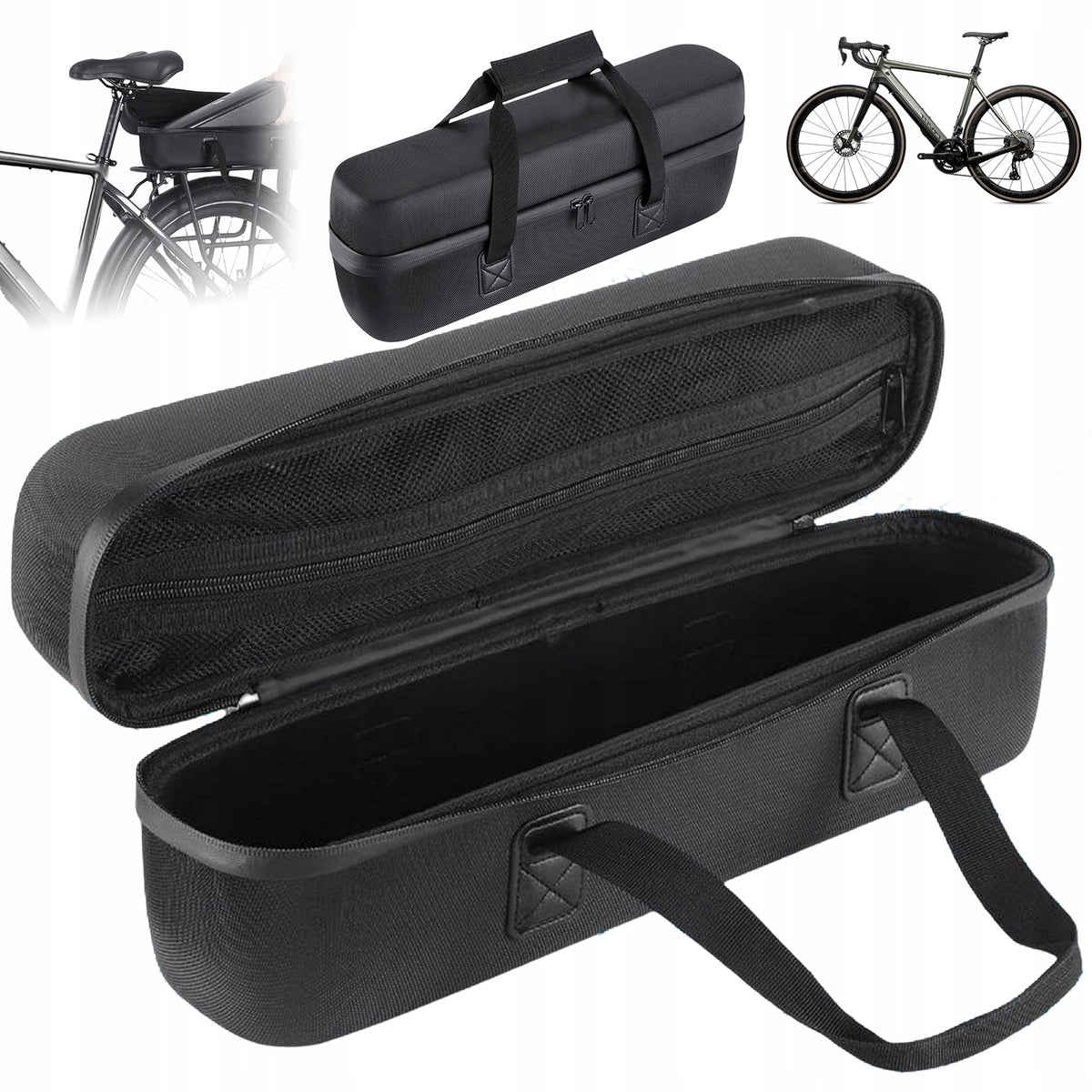 BIKE STORAGE BAG FOR BATTERY FLASHLIGHT CAMERA WATERPROOF
