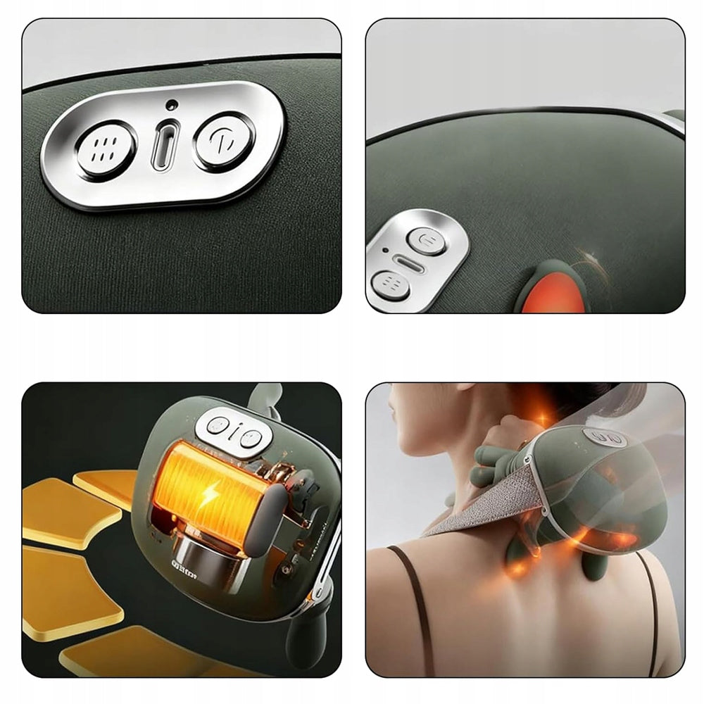 BIONIC NECK MASSAGER SHOULDER CALF ELECTRIC PORTABLE HEATED Manufacturer code 2555461