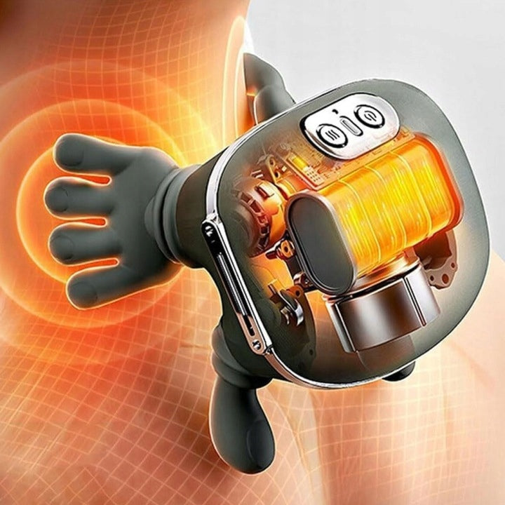 BIONIC NECK MASSAGER SHOULDER CALF ELECTRIC PORTABLE HEATED Packaging status original