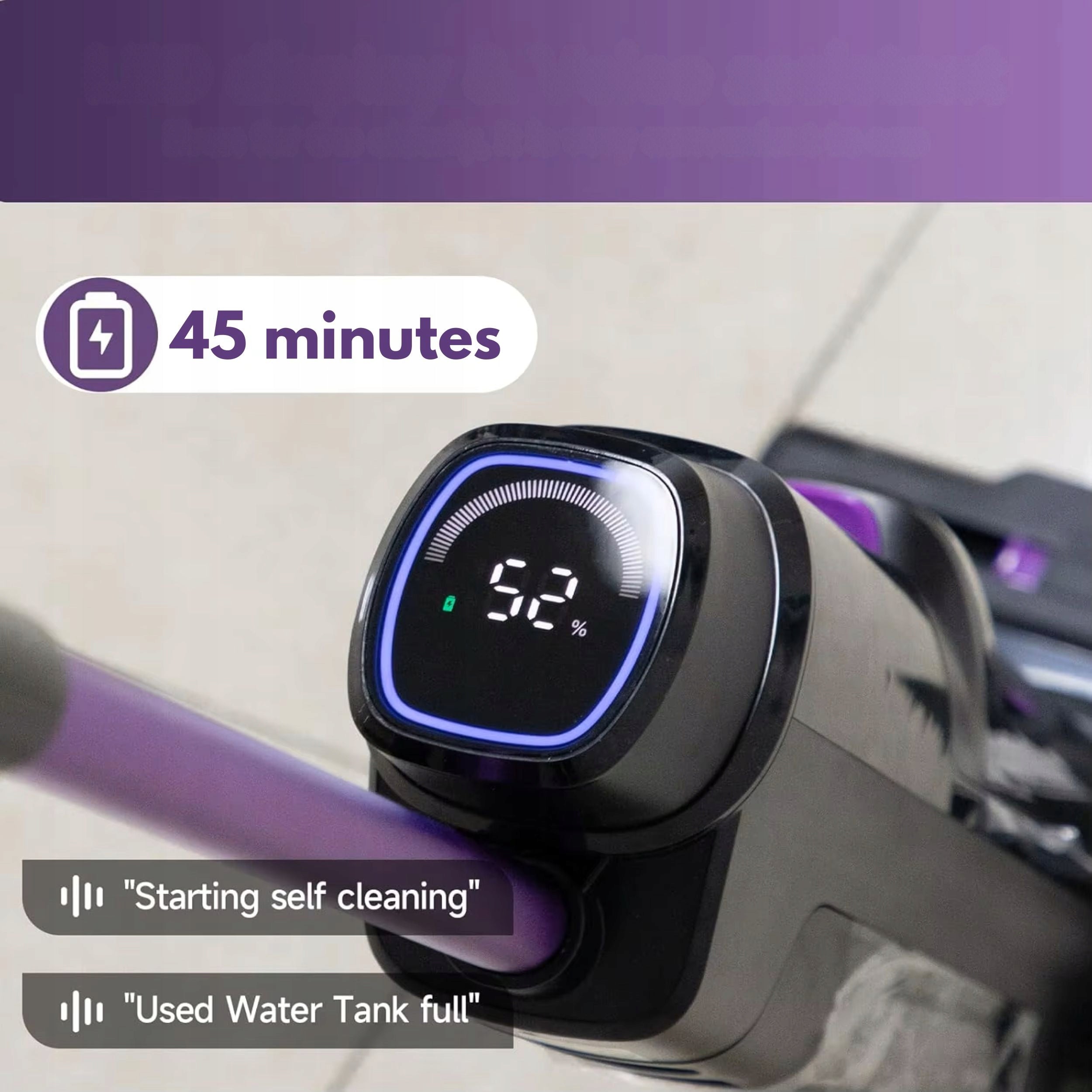 BIONIC VACUUM CLEANER MOP 3in1 REDKEY W15 WIRELESS SELF-CLEANING Series W15