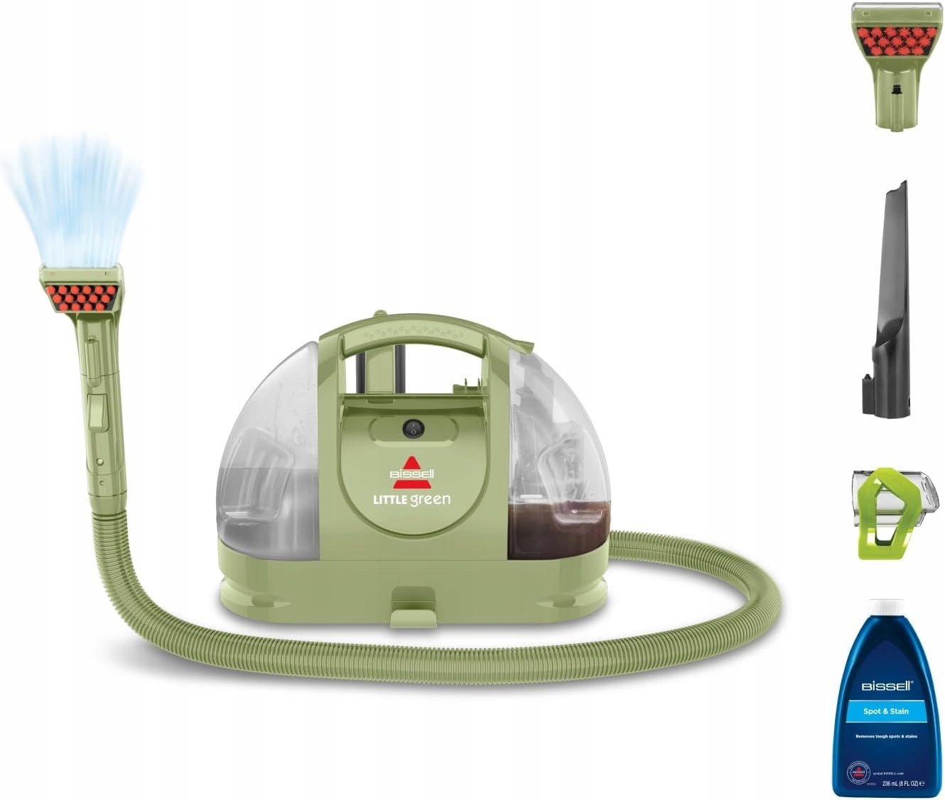 BISSELL Little Green 4098N 340W Upholstery Vacuum Cleaner Green