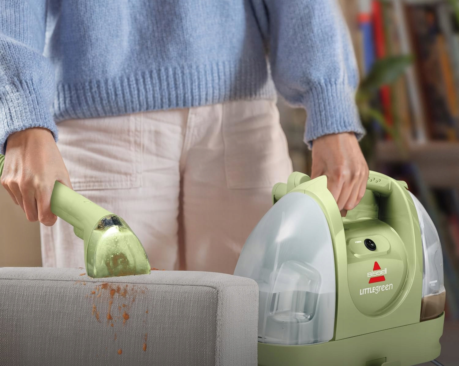 BISSELL Little Green Washing Vacuum Cleaner 4098N Extraction for Upholstery 340W Manufacturer code 4098N