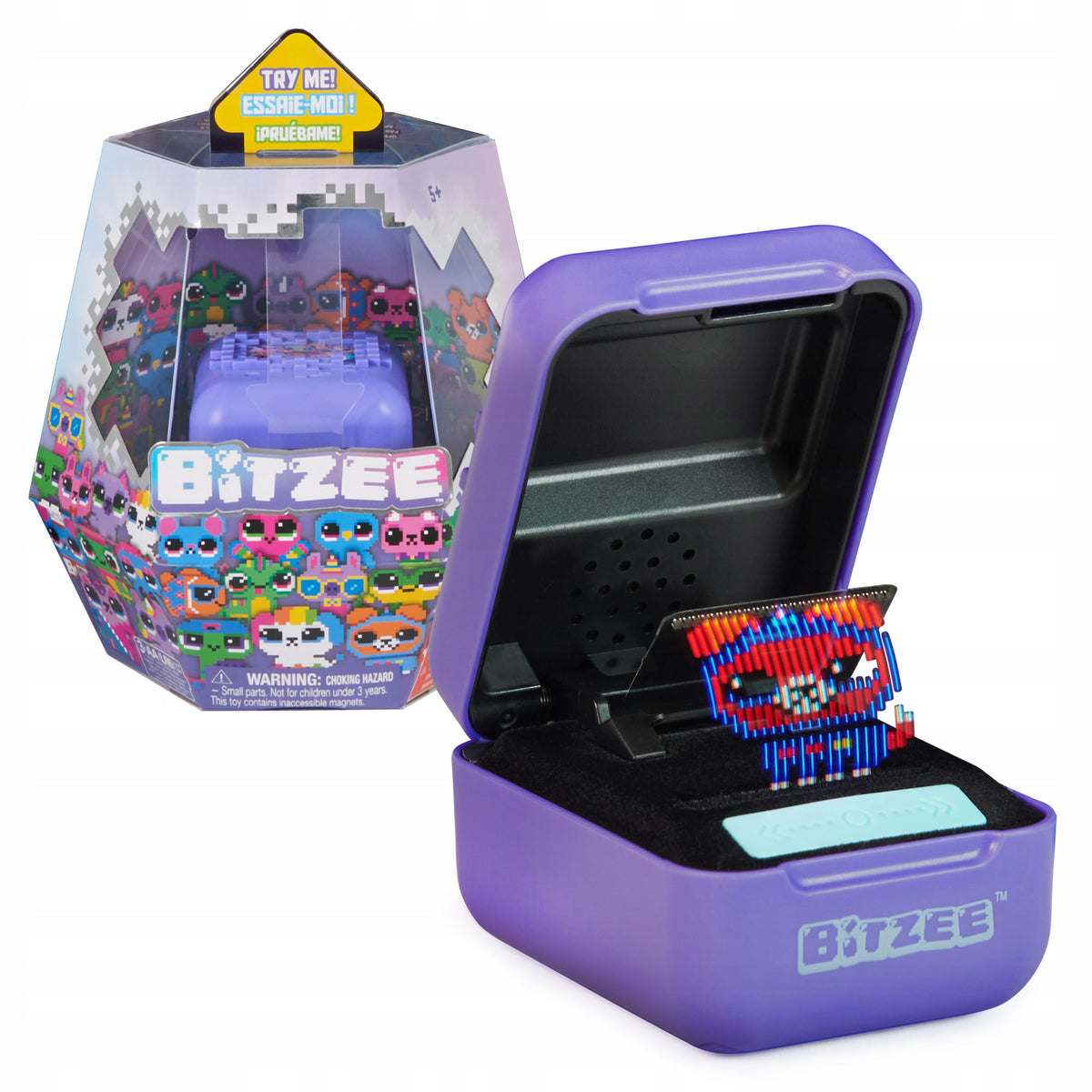 BITZEE INTERACTIVE DIGITAL ANIMAL PURPLE 15IN1