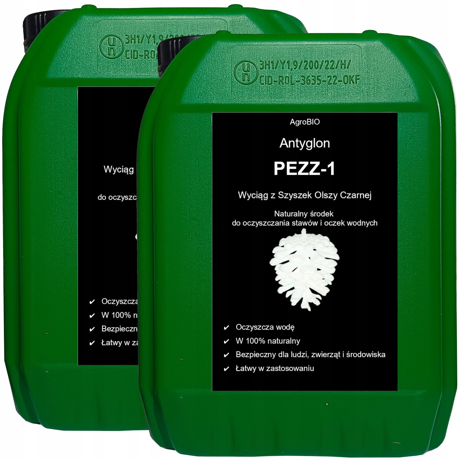BLACK ALDER CONES EXTRACT 10L PEZZ-1 NATURAL ANTIALGAE FOR MESH JOINT