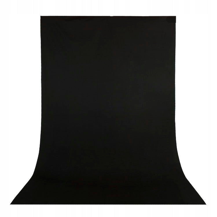 BLACK Background BACKGROUND Cotton Photography 1,83x2,75m