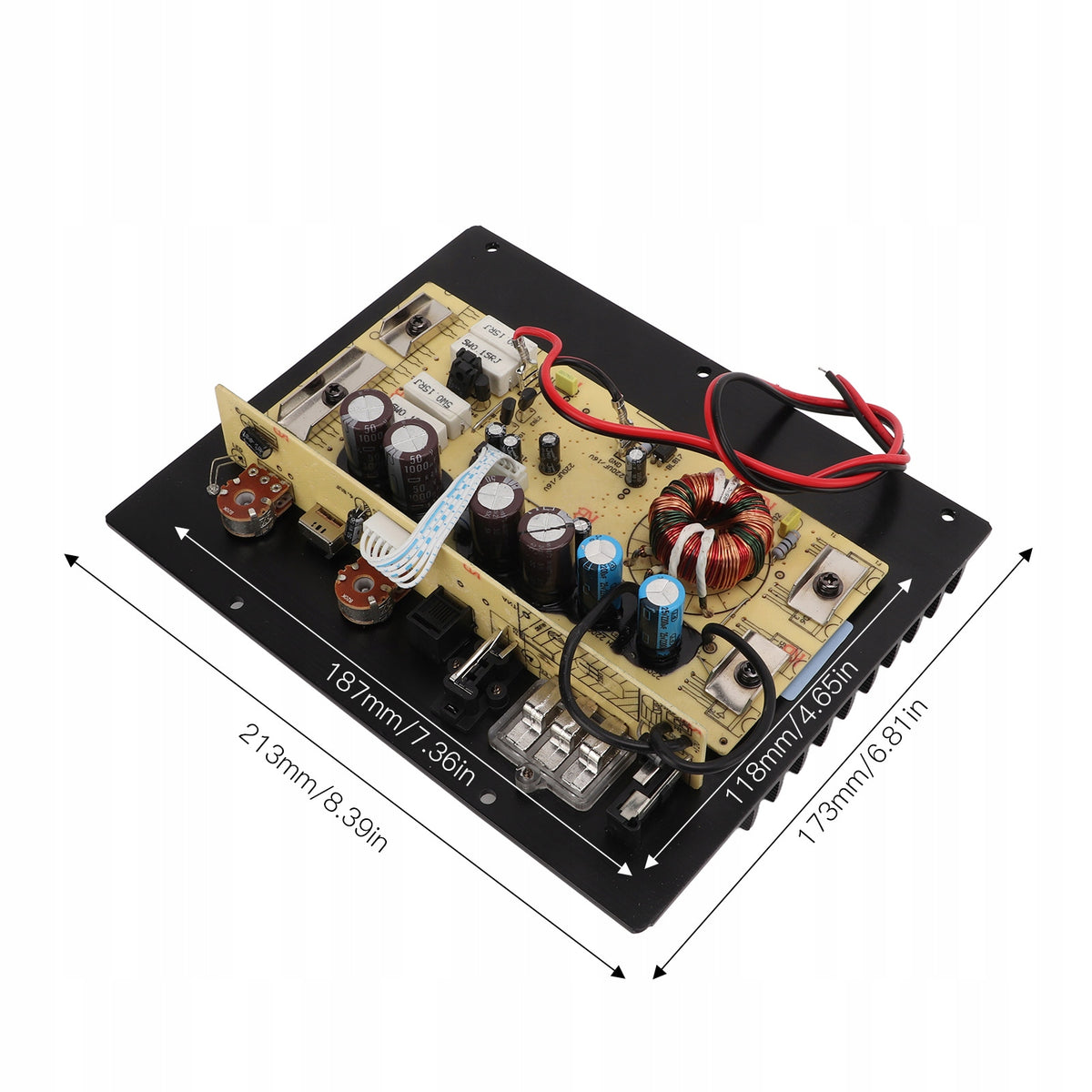 BLACK CAR AMPLIFIER CAR SOUND SUBWOOFER POWER AMPLIFIER Manufacturer code 1610210153411