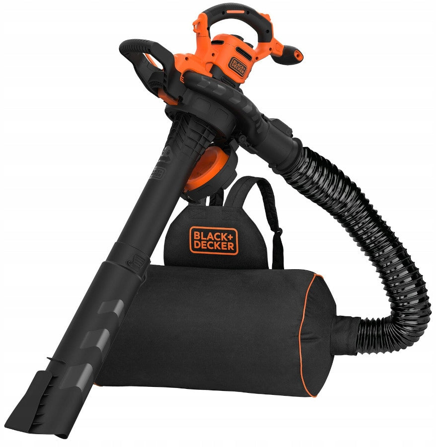 BLACK DECKER Garden Vacuum Cleaner for Leaves 3in1 3000W BEBLV300 Blower Brand Black+Decker
