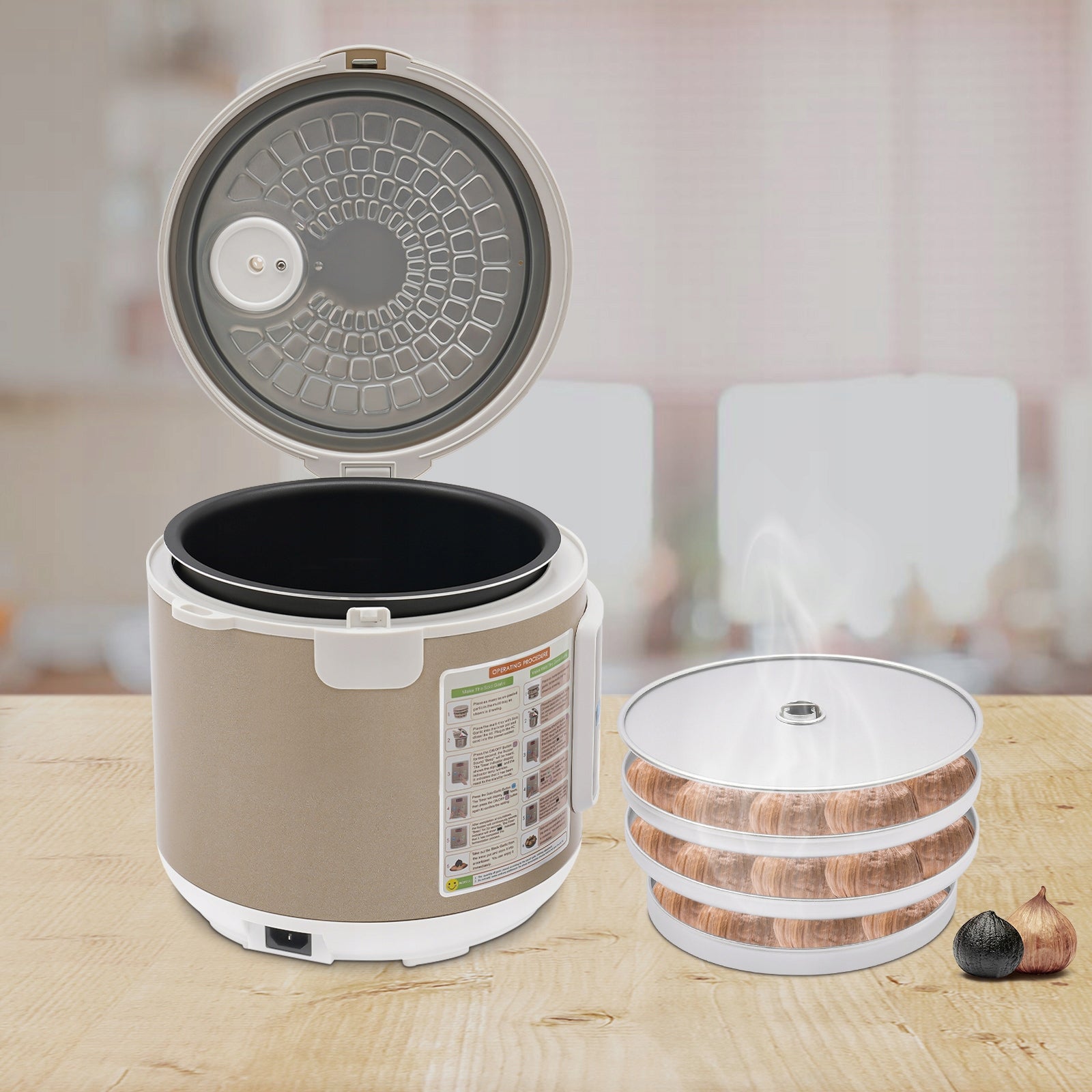 BLACK GARLIC FERMENTER FULLY AUTOMATIC INTELLIGENT GARLIC MAKER 5L Packaging status original