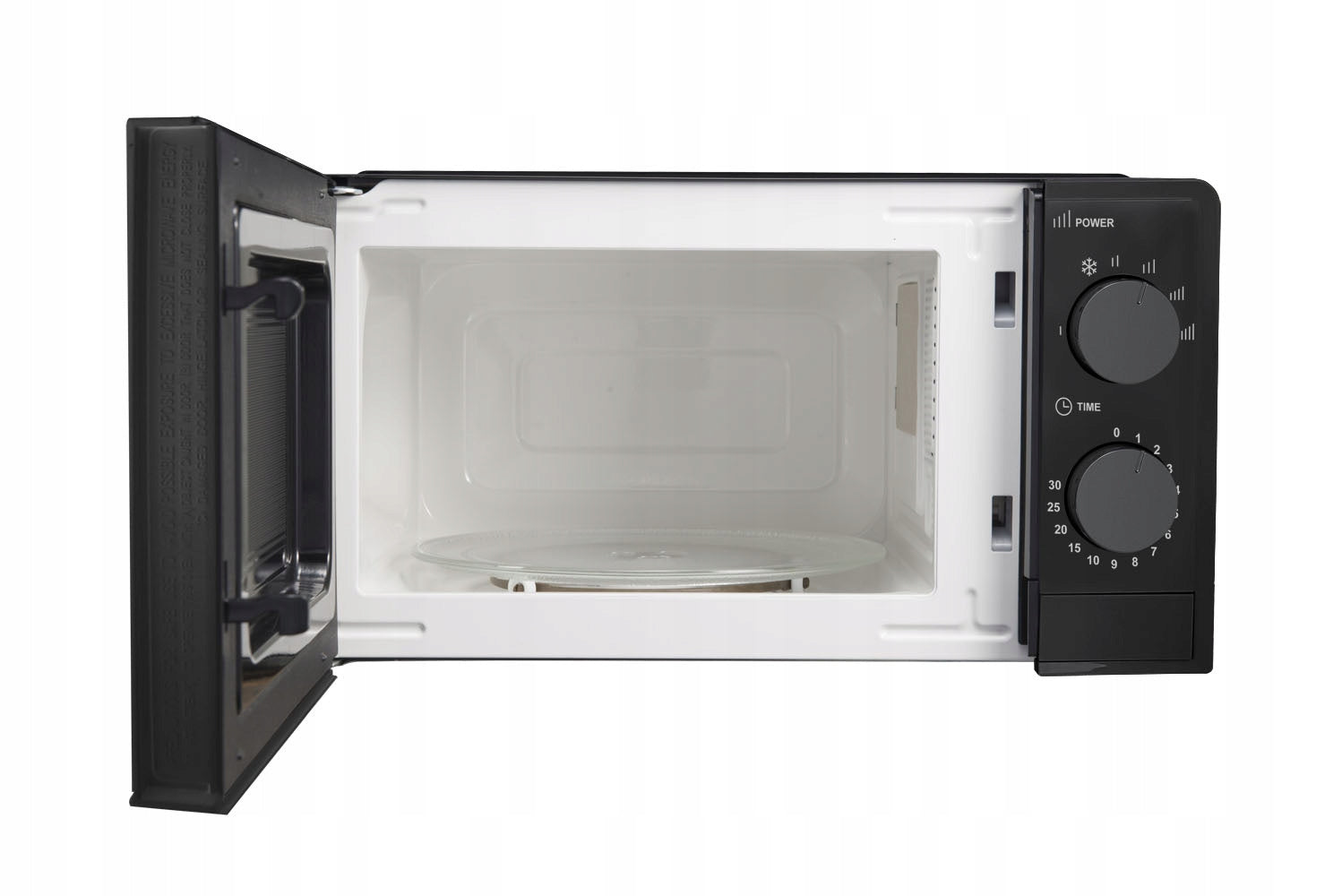 BLACK MICROWAVE FREESTANDING MICROWAVE 20L 1100W TIMER Manufacturer code 5905388886039