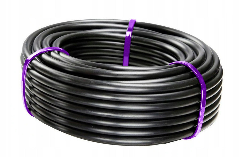 BLACK SEALED PIPE FOR WATER TRANSPORT IRRIGATION HOSE 100M Manufacturer code rura16/100m