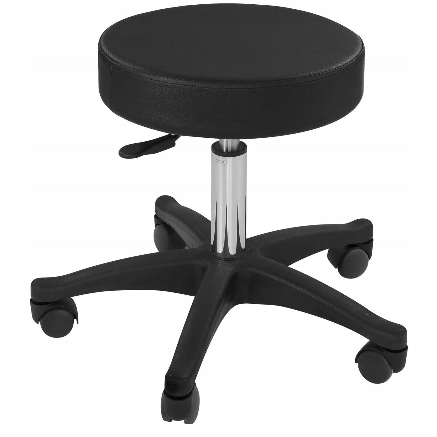 BLACK STOOL COSMETIC STOOL DURABLE WHEELS Brand Physa
