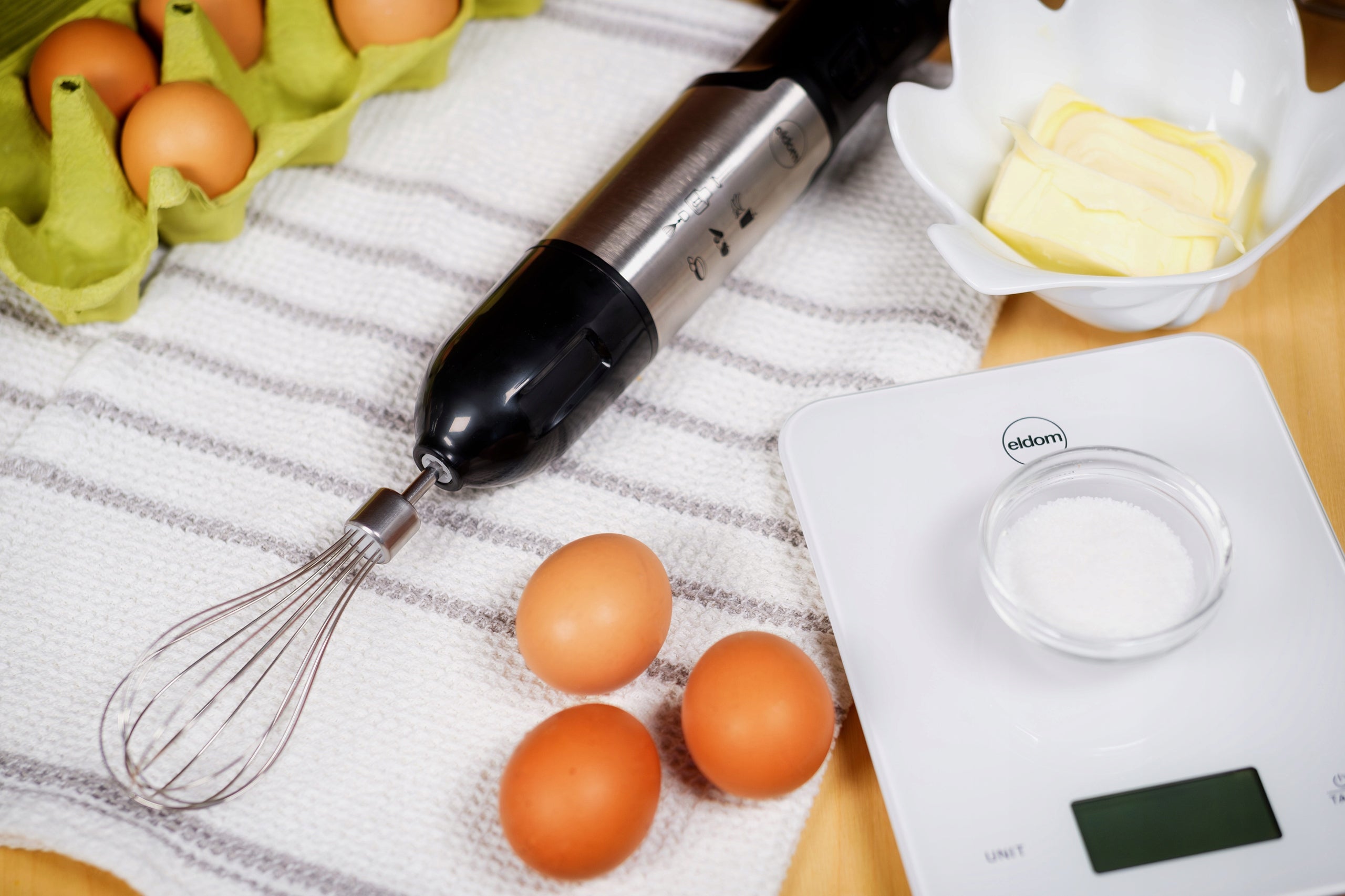 BLENDER HAND MIXER SHREDDER ELDOM BL220 1200W TURBO ADJUSTMENT Model BL220