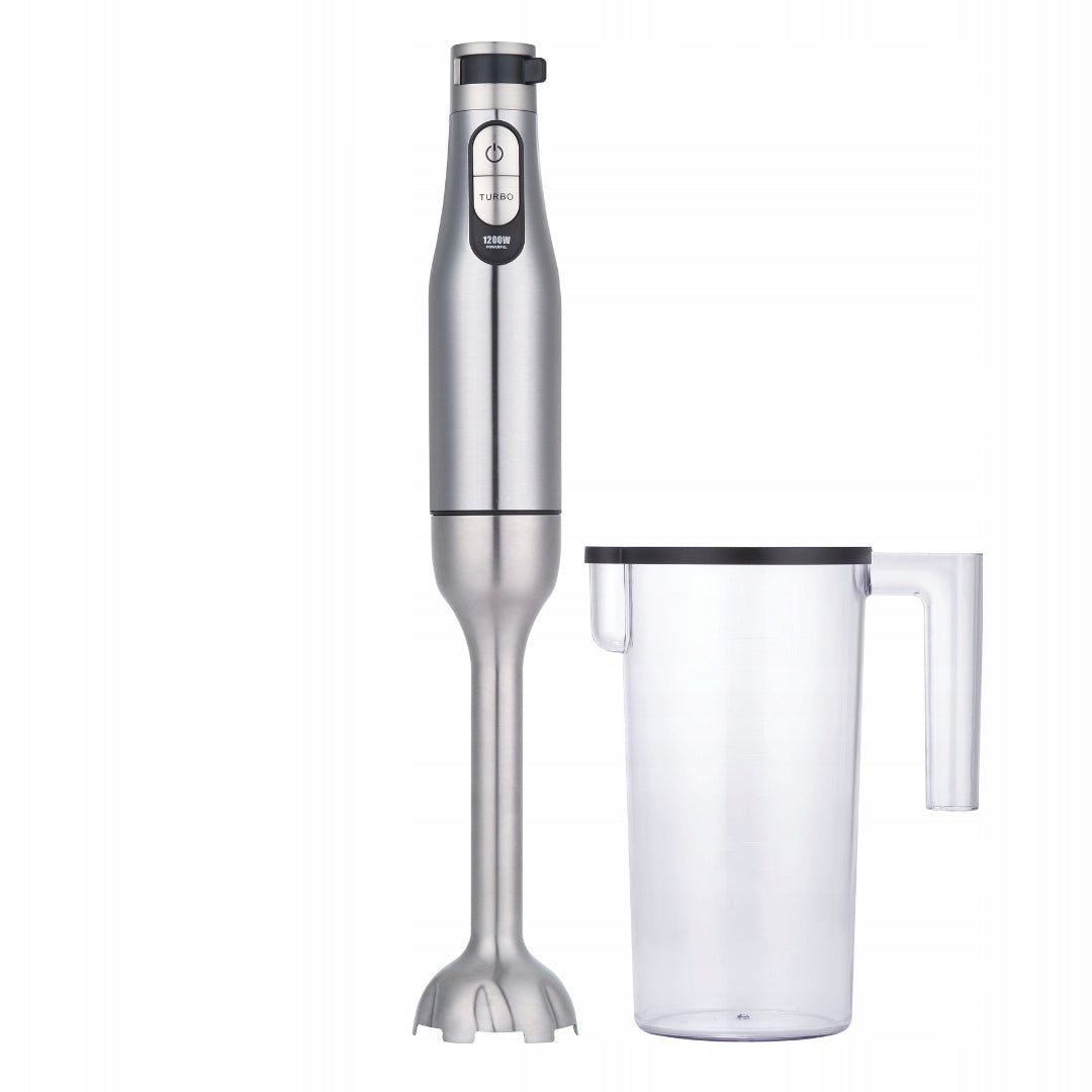 BLENDER HANDHELD Multifunction Mixer POWERFUL MALAXER TITANIUM BLADES 1200W Rotational speed control yes