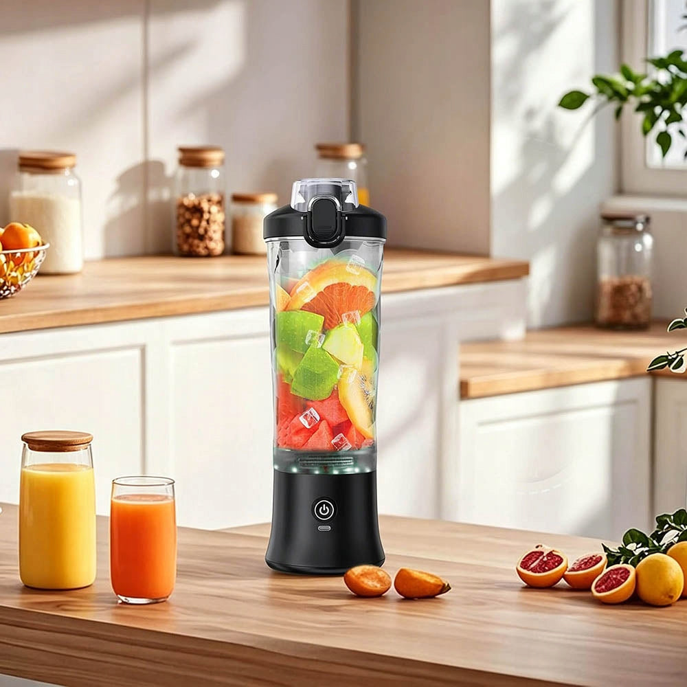 BLENDER PORTABLE SHAKER WIRELESS SMOOTHIE USB 600ML PERSONAL SHEIKH Brand no brand