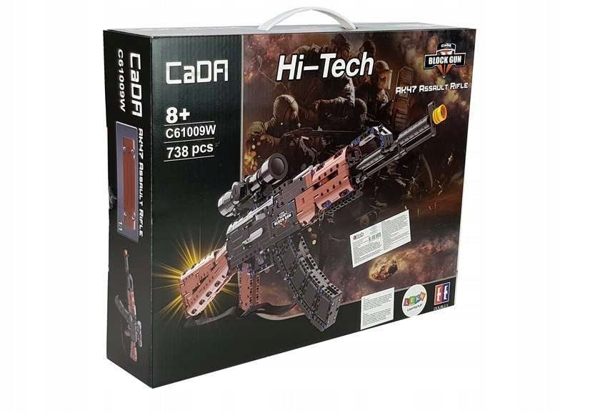 BLOCKS CaDA SHOOTING RIFLE AK-47 KALASHNIKOV