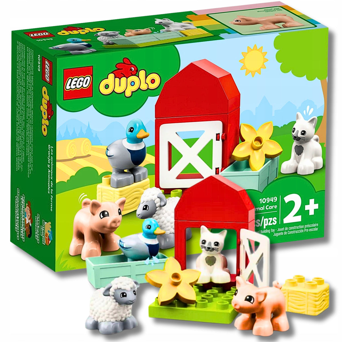 BLOCKS LEGO DUPLO FARM ANIMALS FARMING 10949 Packaging status original