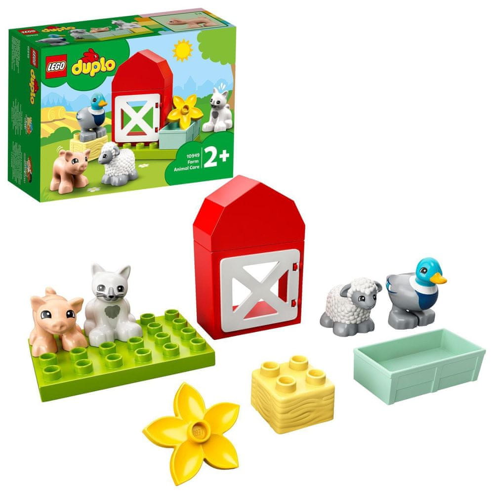 BLOCKS LEGO DUPLO FARM ANIMALS FARMING 10949