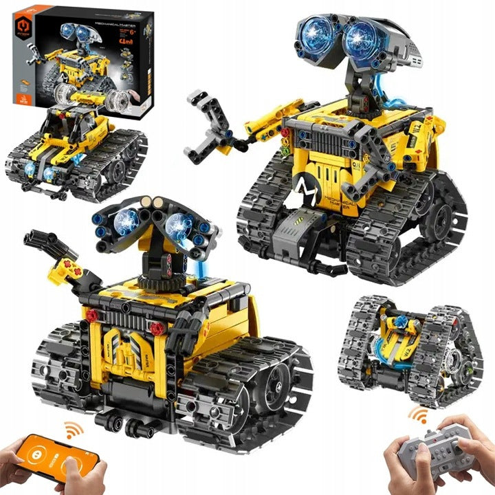 BLOCKS ROBOT PROGRAMMABLE SET 672EL. REMOTE CONTROLLED WITH APP AND REMOTE CONTROL
