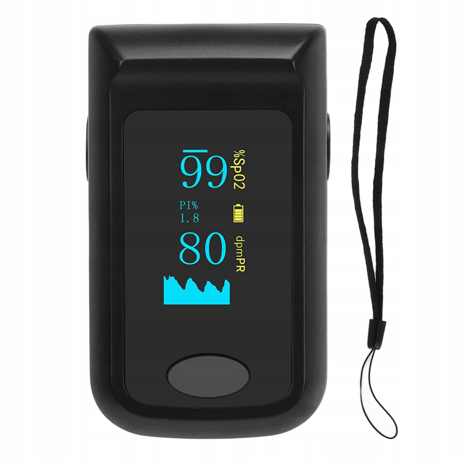 BLOOD SATURATION MEASURING DEVICE FINGER MEDICAL FINGER PULSE OXIMETER