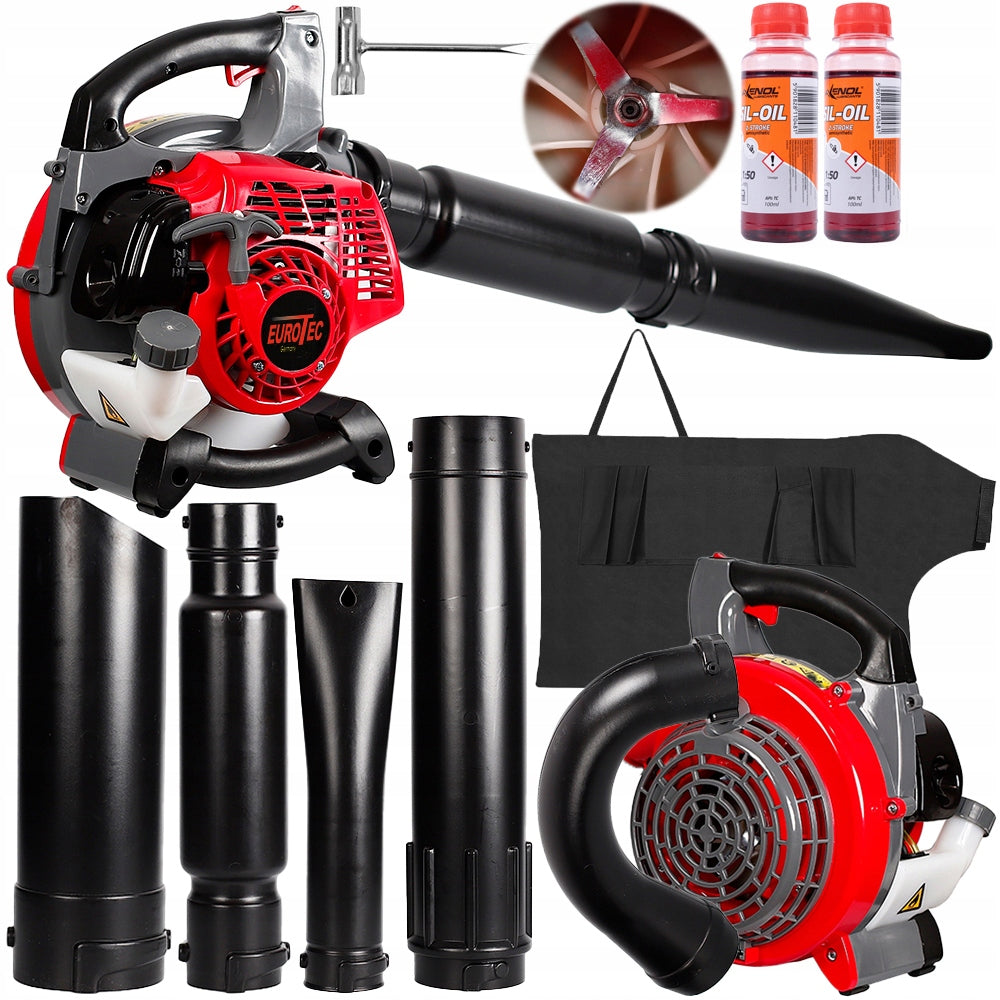 BLOWER COMBUSTION LEAF VACUUM CLEANER GARDEN SNOW COMBUSTION + XL SET