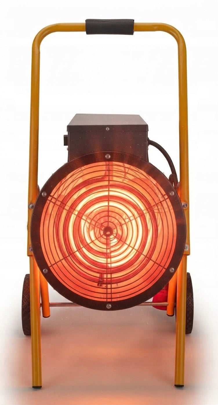 BLOWER ELECTRIC HEATER 15KW 400V INDUSTRIAL APRON HEATER Packaging status original