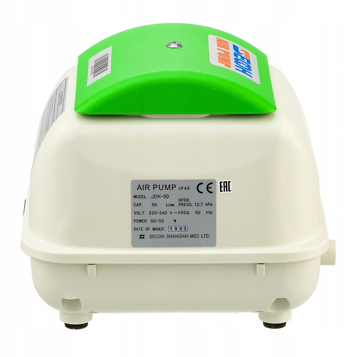 BLOWER FOR TREATMENT PLANT Compressor SECOH JDK-50 JAPAN sewage aeration Manufacturer code BMS-SJDK-S80