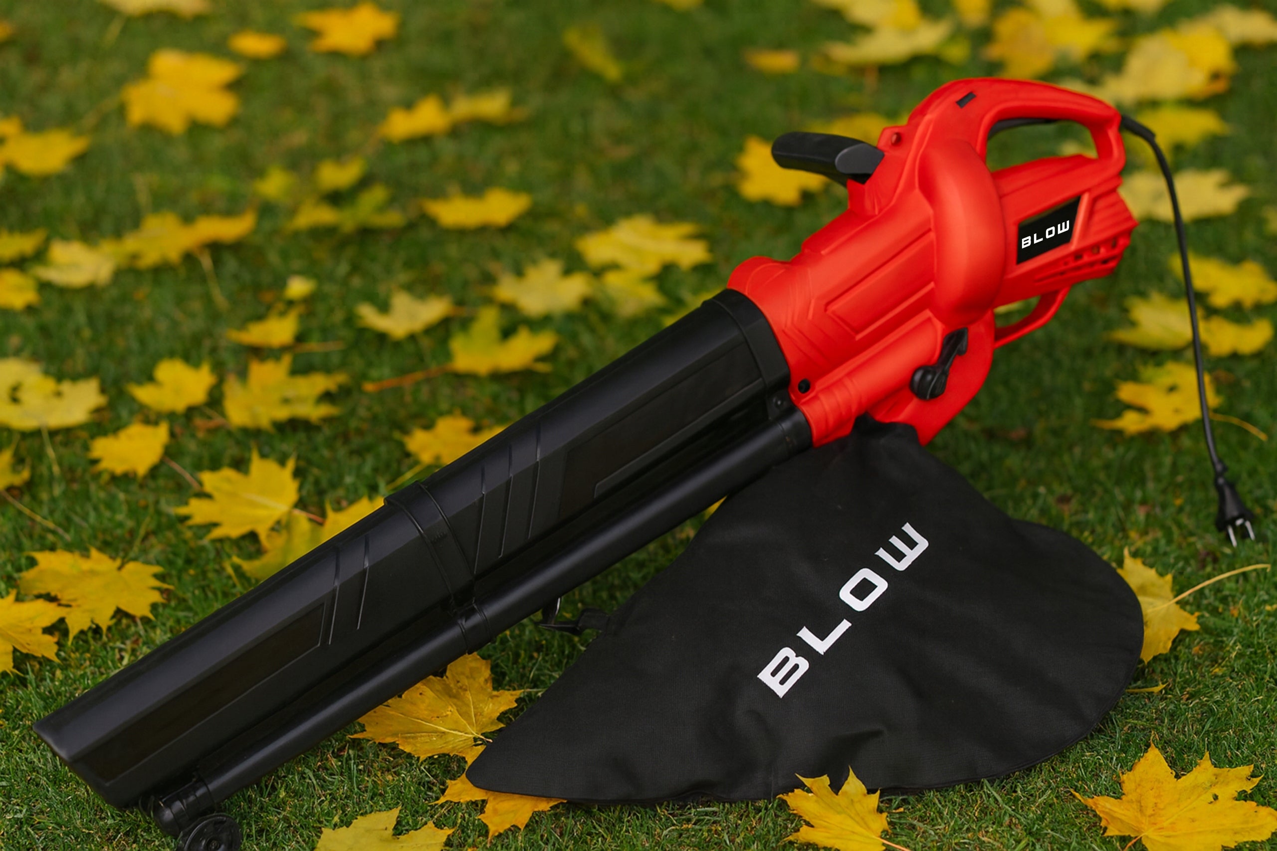 BLOWER LEAF VACUUM CLEANER ELECTRIC GARDEN SHREDDER 3500W 42L 3IN1 Air velocity 270 km/h