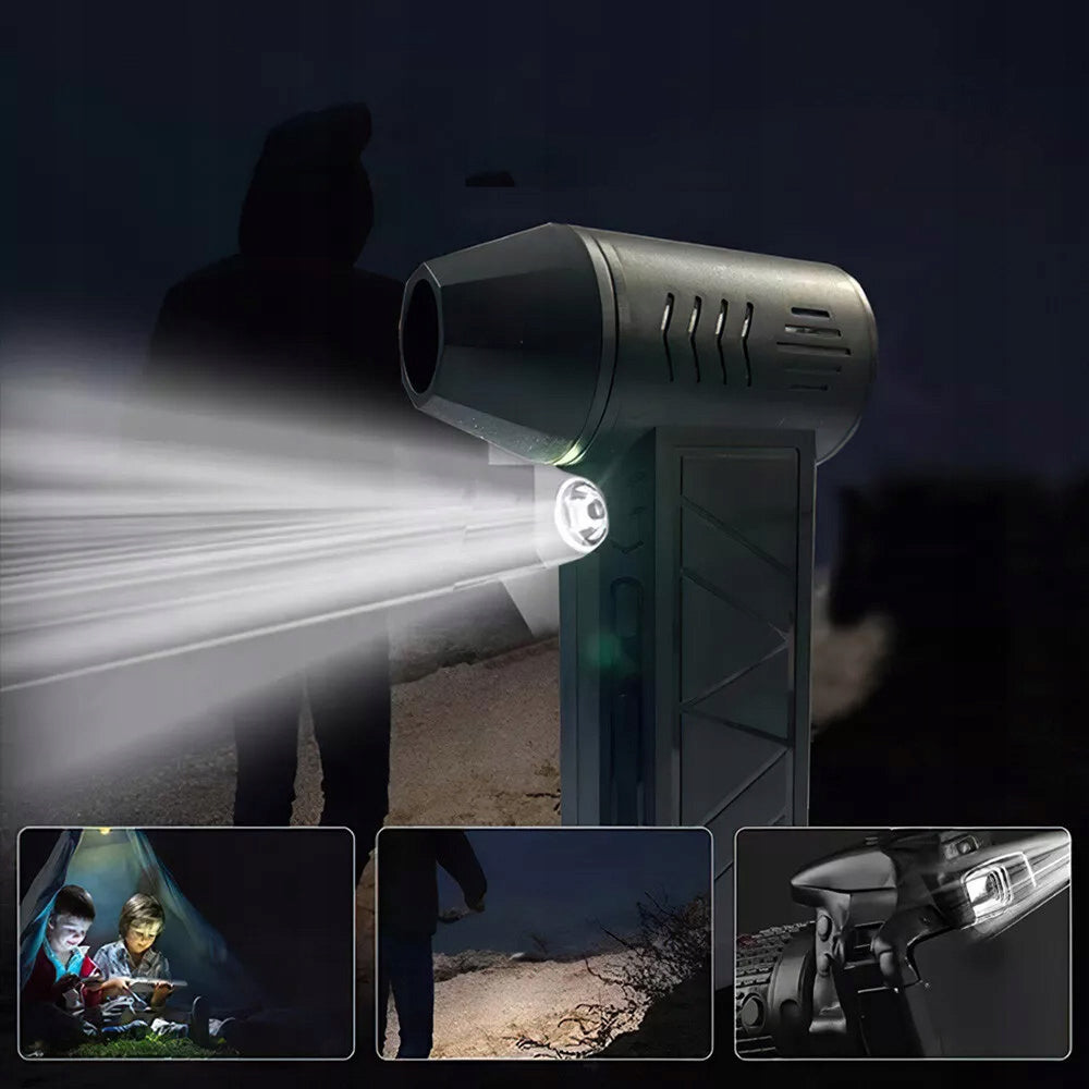 BLOWER MINI TURBO 4 SPEED AIR DUSTER USB FOR DUST 130000 Output 0 m3/min