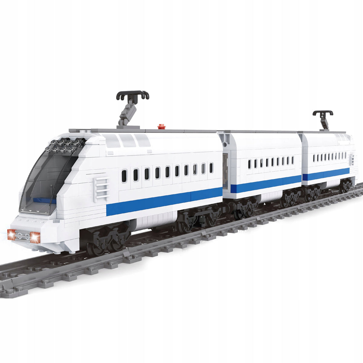 BLOXO ELECTRIC TRAIN WITH BLOCKS 615el. Color white