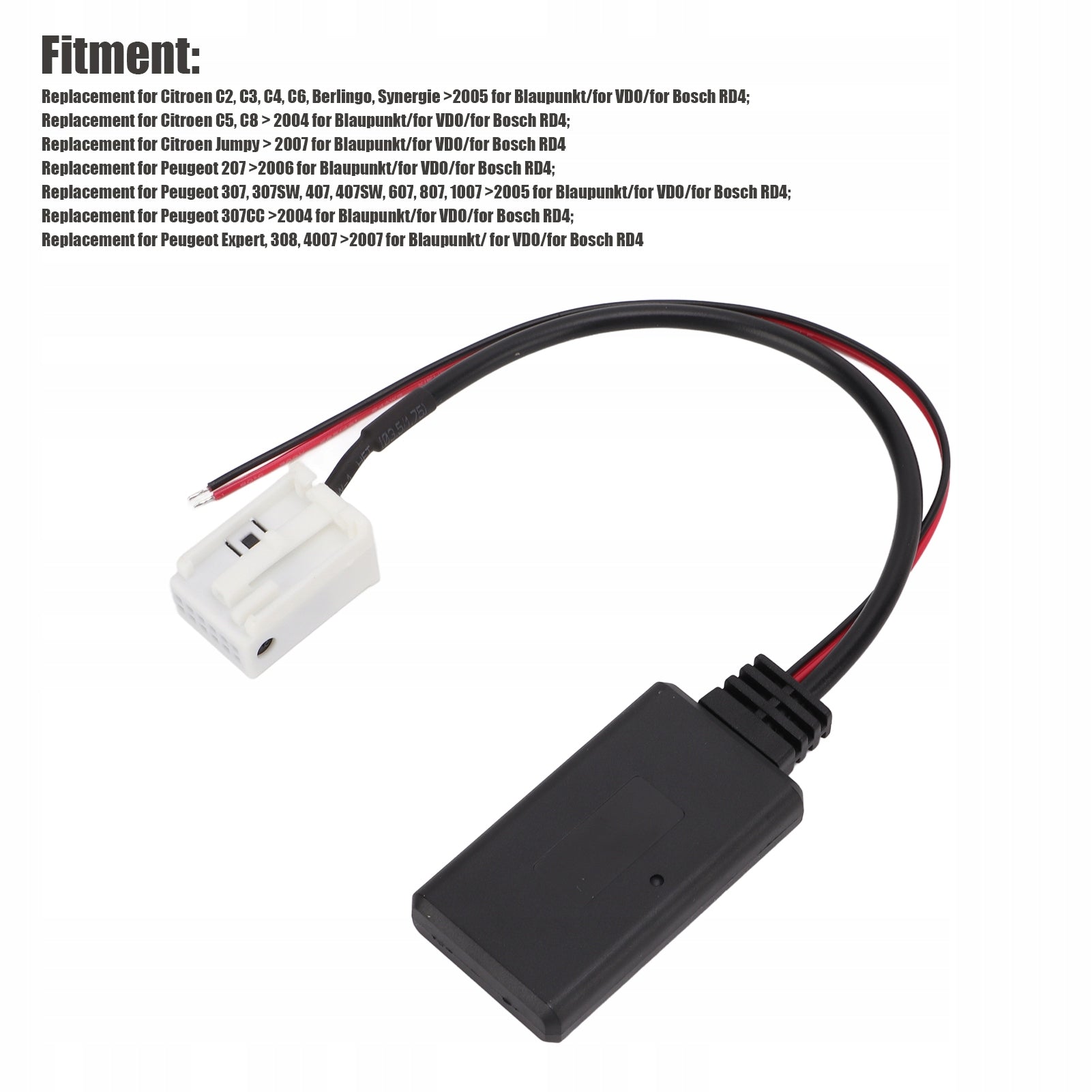 BLUETOOTH ADAPTER AUX MODULE FOR AUDI SEAT SKODA Packaging status original