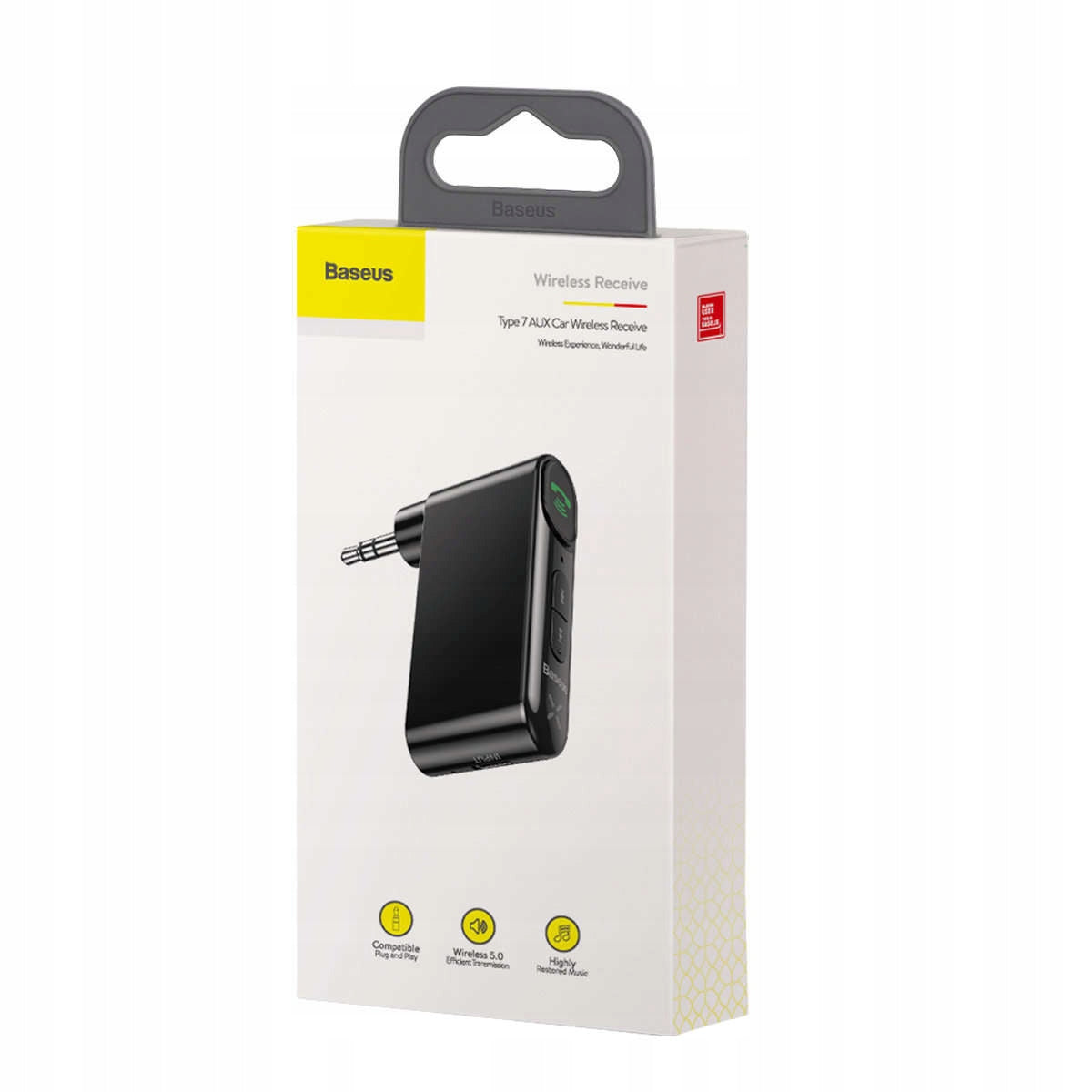 BLUETOOTH ADAPTER RECEIVER BASEUS Qiyin 5.0 mini jack 3.5mm AUX Transmitter