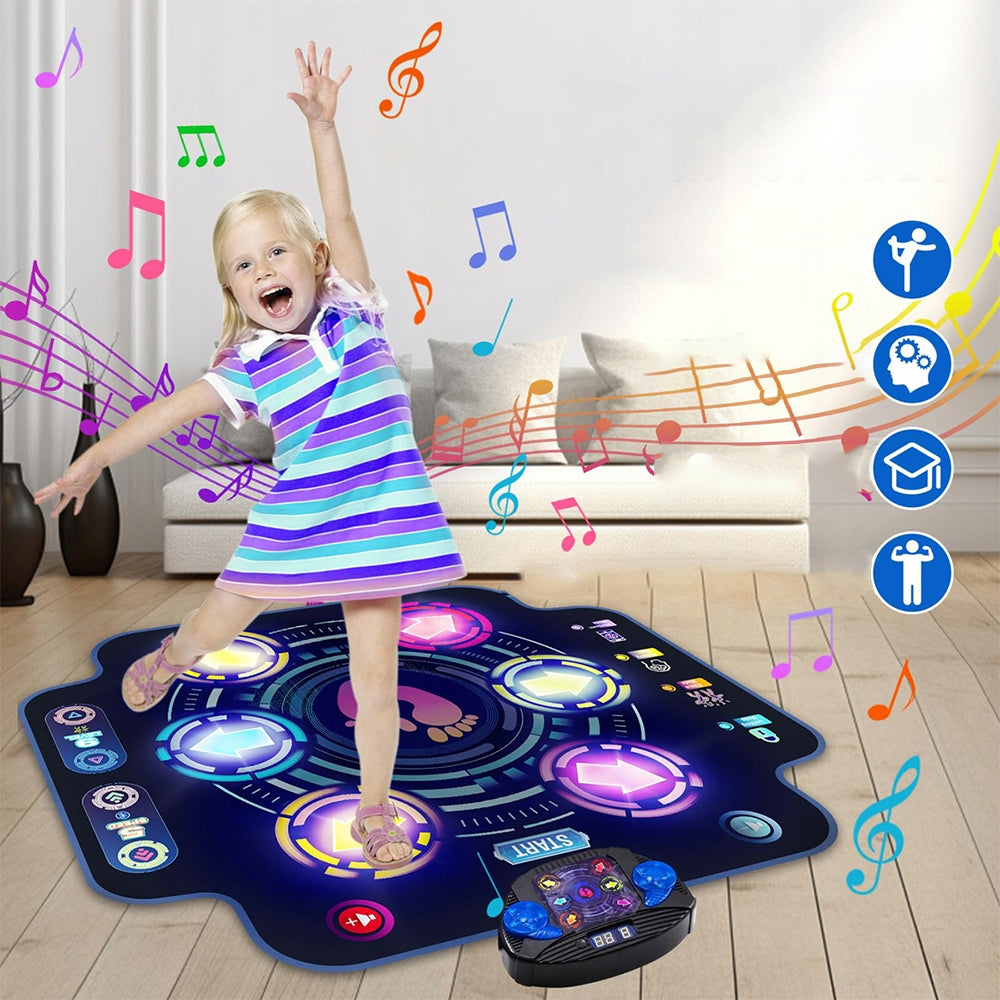 BLUETOOTH DANCE MAT FOR DANCING NON-SLIP MAT GAME WITH 9 MODES GR Packaging status original