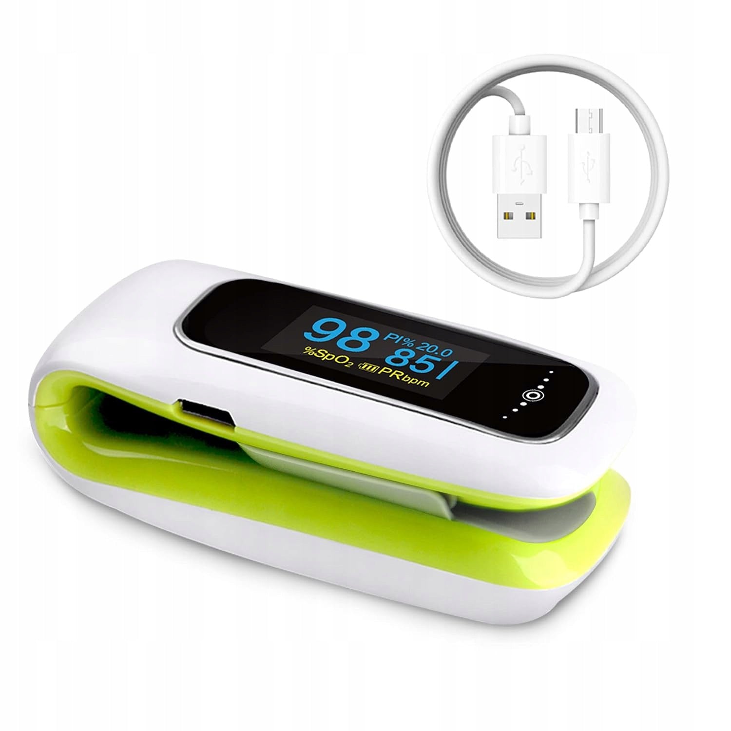 BLUETOOTH FINGER PULSE OXIMETER SMILECARE SONOSAT-F01LT