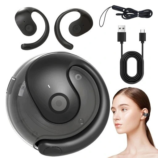 BLUETOOTH HEADPHONES WIRELESS TRANSLATION AI TRANSLATOR 156 LANGUAGES Model DZ1085-SK-SŁUCHAWKI TŁUMACZENIOWE