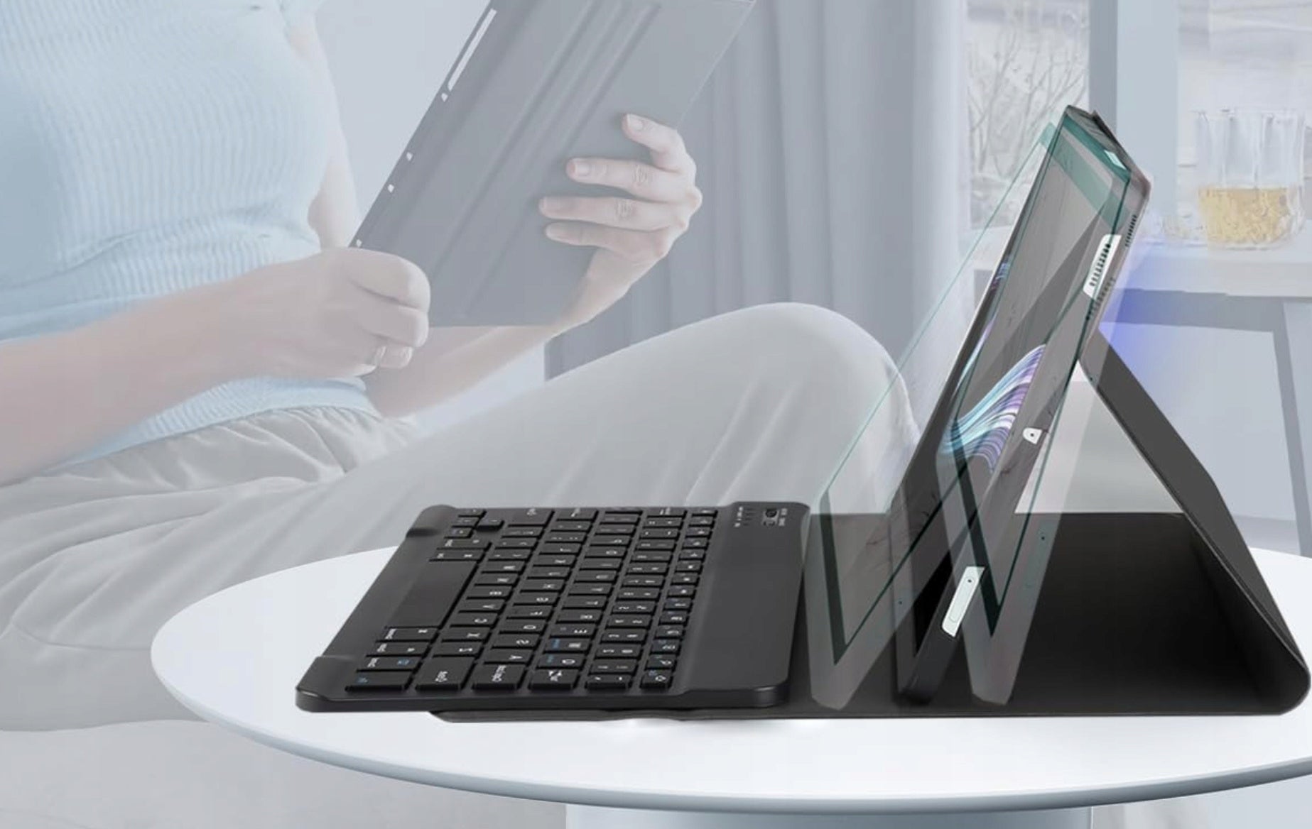 BLUETOOTH KEYBOARD CASE for Lenovo Idea Tab Pro 12.7 12,7" 2025 TB373FU EAN (GTIN) 5905072429764