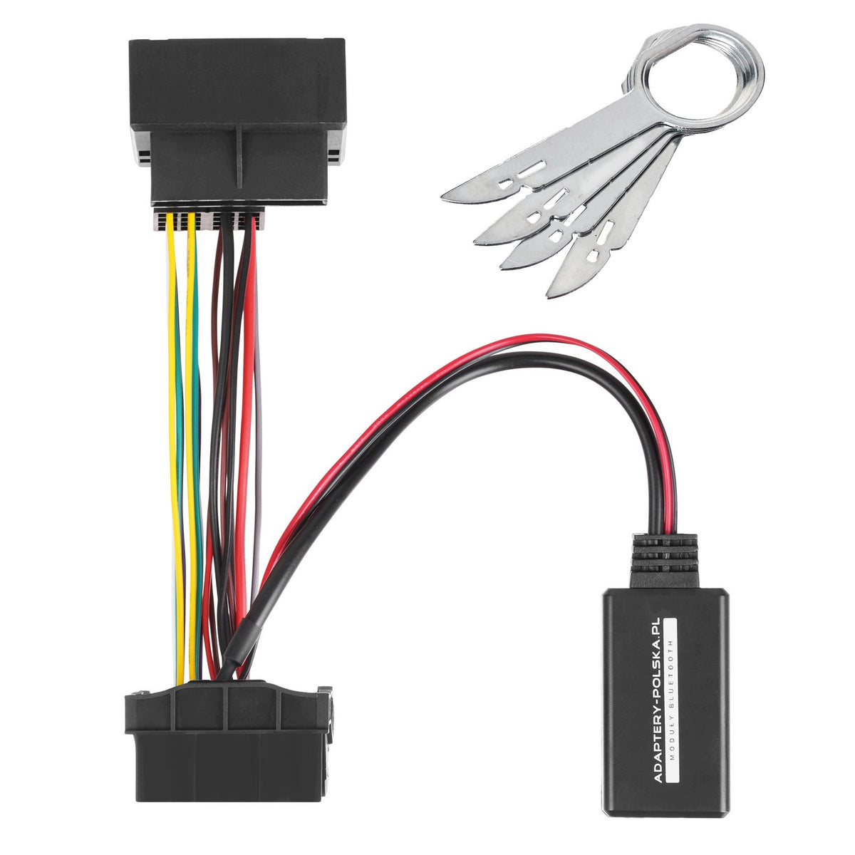 BLUETOOTH MODULE ADAPTER 5.3 12 pin AUX FOR MERCEDES WITHOUT SOLDERING + KEYS