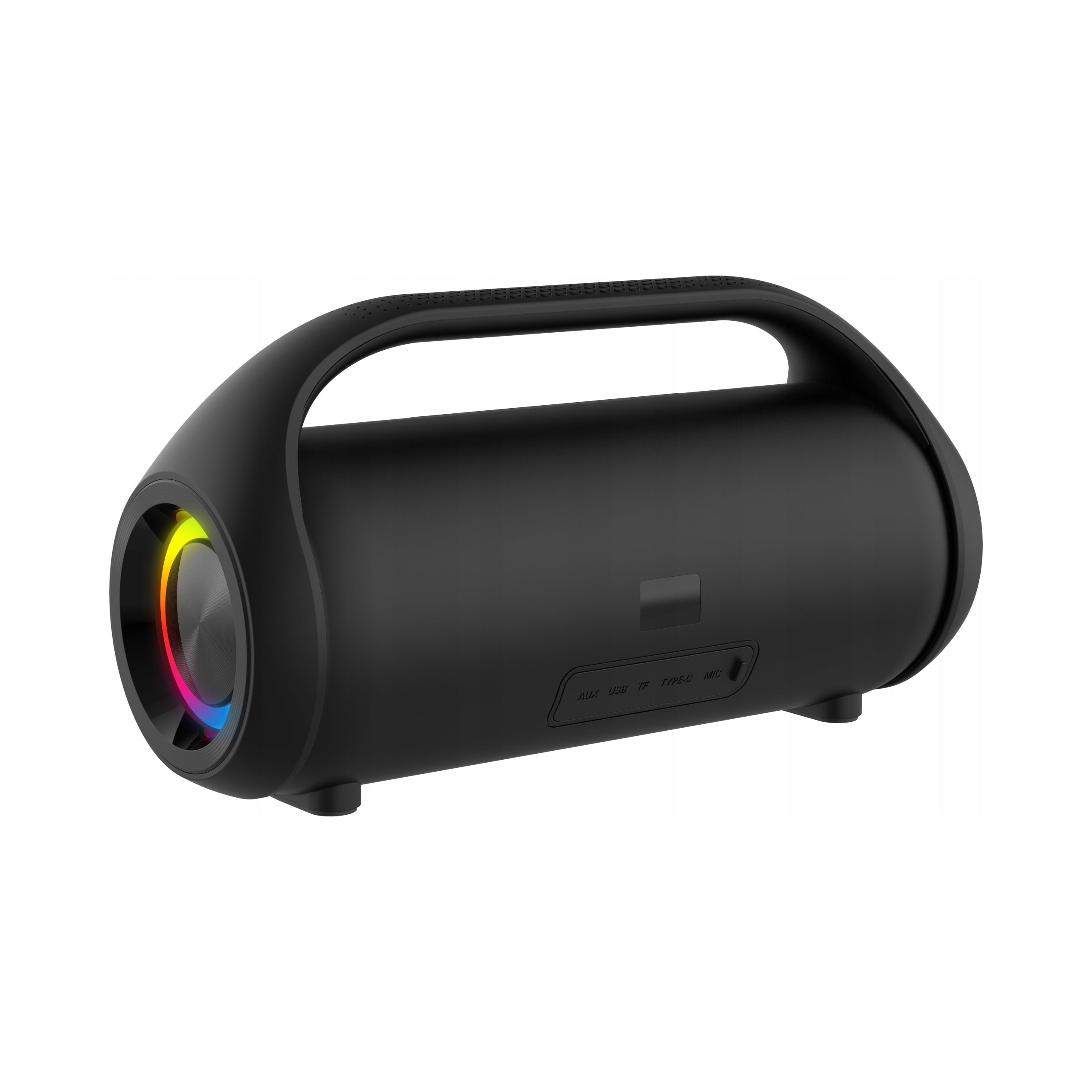 BLUETOOTH SPEAKER PORTABLE BOOMBOX SOUNDWAVE WIRELESS 80W BLACK