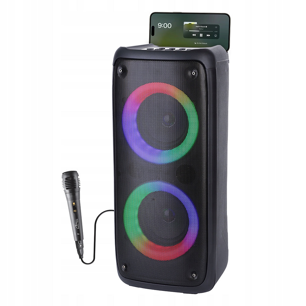 BLUETOOTH SPEAKER PORTABLE FUNBOX KARAOKE MP3 POWERFUL 40W 10H ACTION Brand Watson