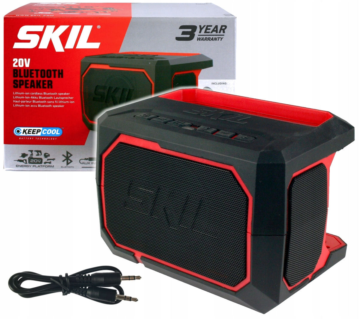 BLUETOOTH SPEAKER POWERBANK CHARGER USB 20V 3151 SKIL
