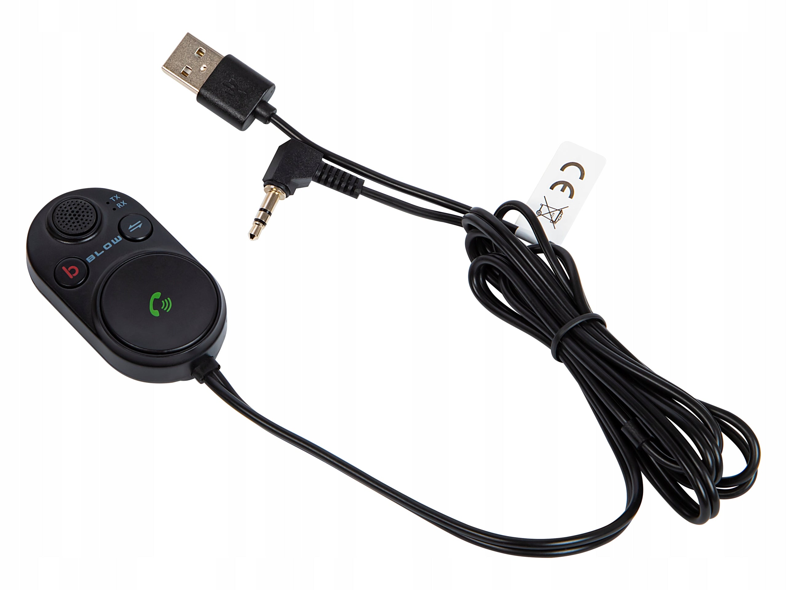 BLUETOOTH TRANSMITTER ADAPTER USB CABLE AUX BT5.3 TV BASS UNIVERSAL Manufacturer code 74-171#