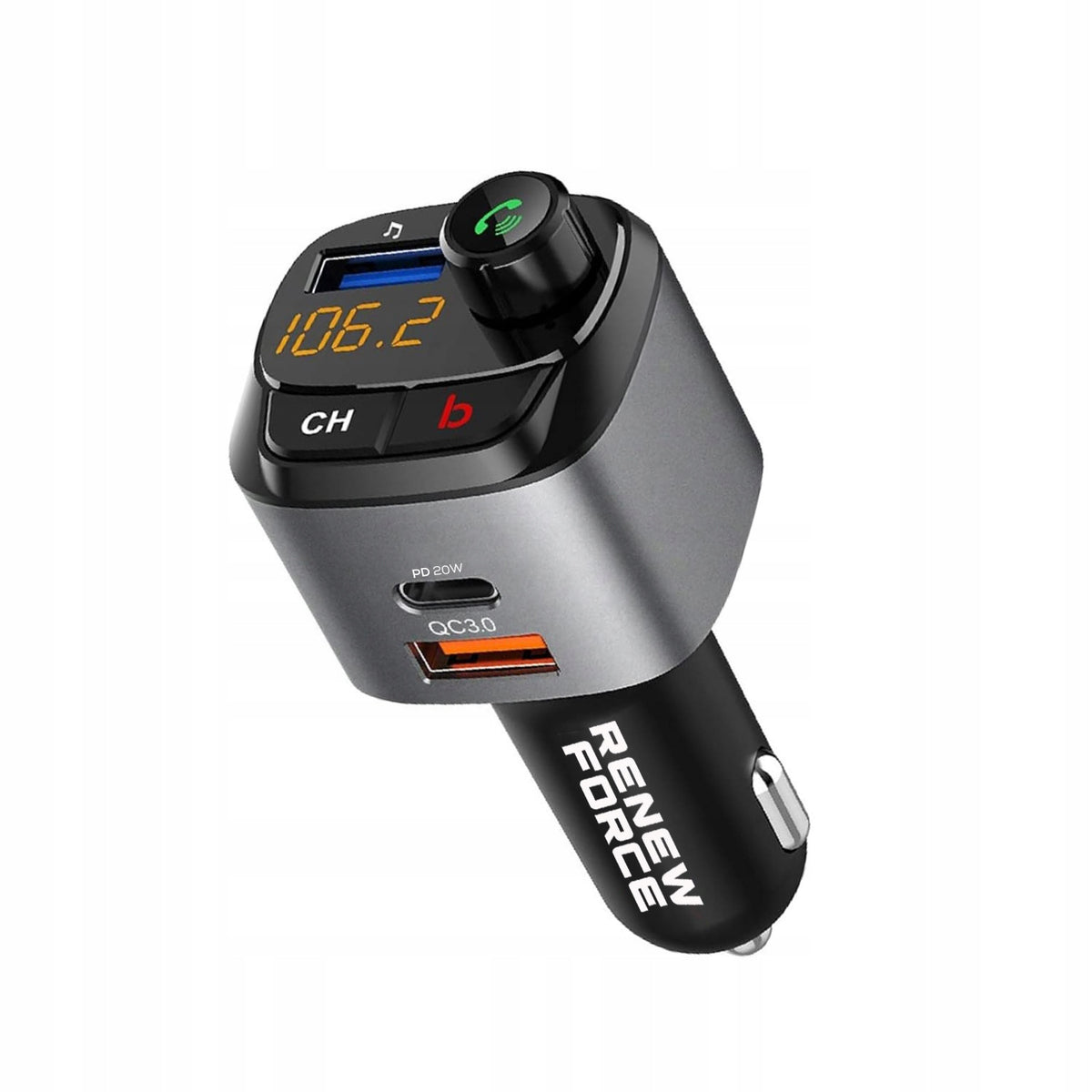 BLUETOOTH TRANSMITTER STRONGEST FM CAR CHARGER USB-C KIT Certificates of conformity CE