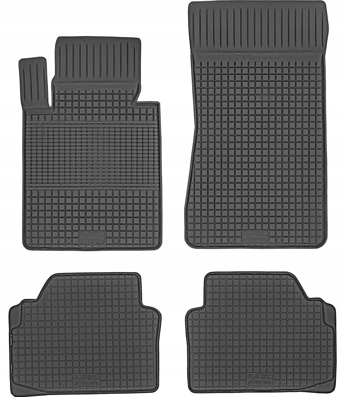 BMW 3 E46 1998-2006 BMW 3 E90 E91 04-11 BMW 3 F30 F31 12-12 Rubber mats