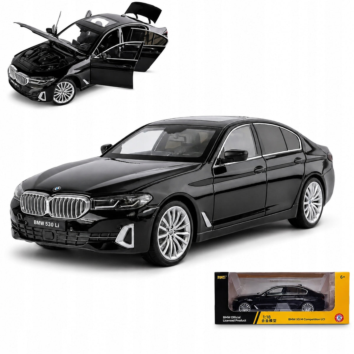 BMW 530 LCI 1:18 Model Metal Opening Door Mask Premium AUTO GIFT