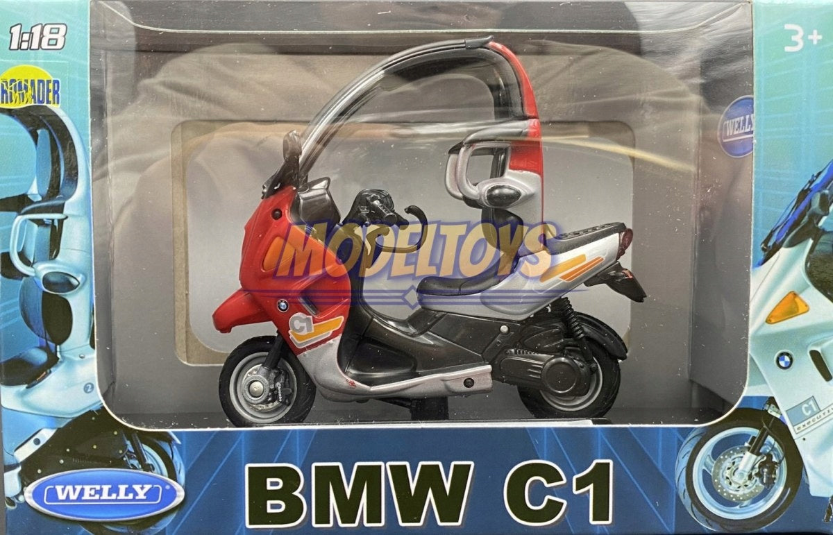 BMW C1 Welly Motorbike Brand Welly