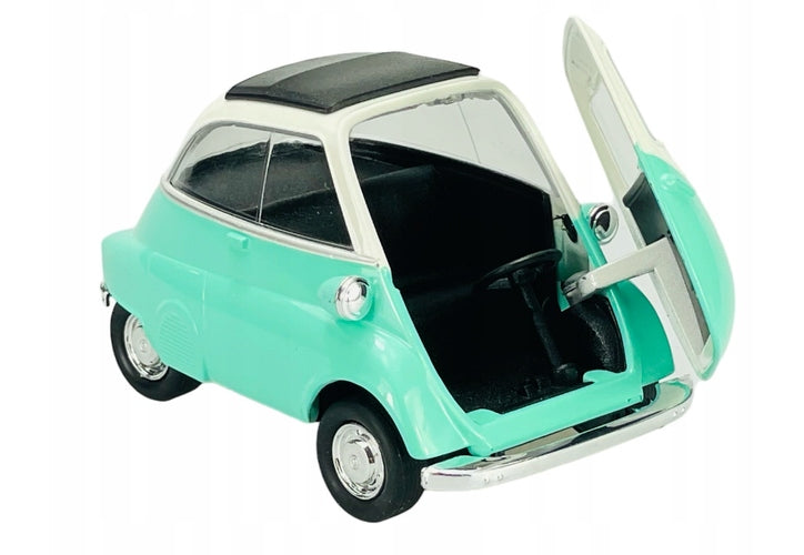 BMW ISETTA GREEN METAL MODEL 1:34 WELLY Model BMW ISETTA