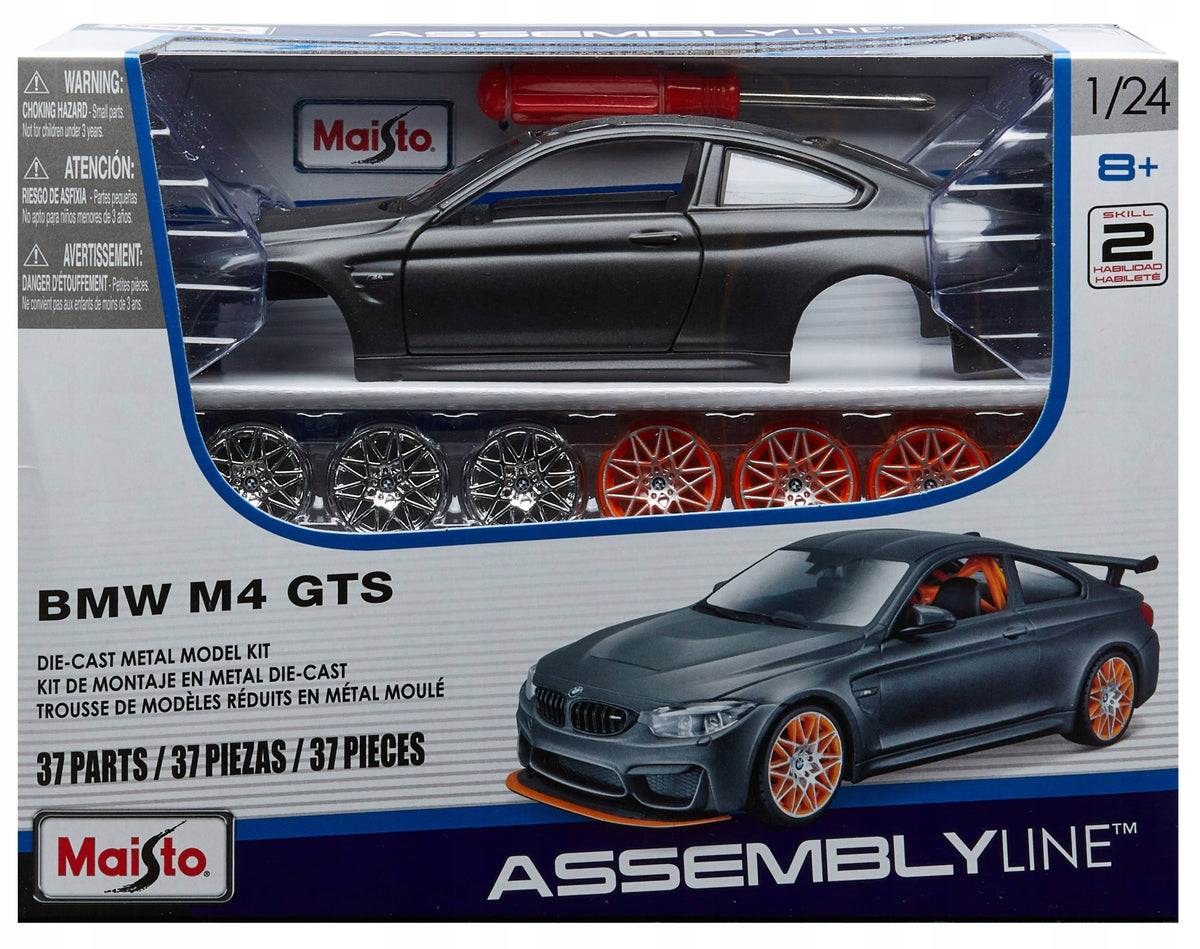 BMW M4 GTS 2016 Maisto KIT 1:24 Model Assembly Line 39249 DIY