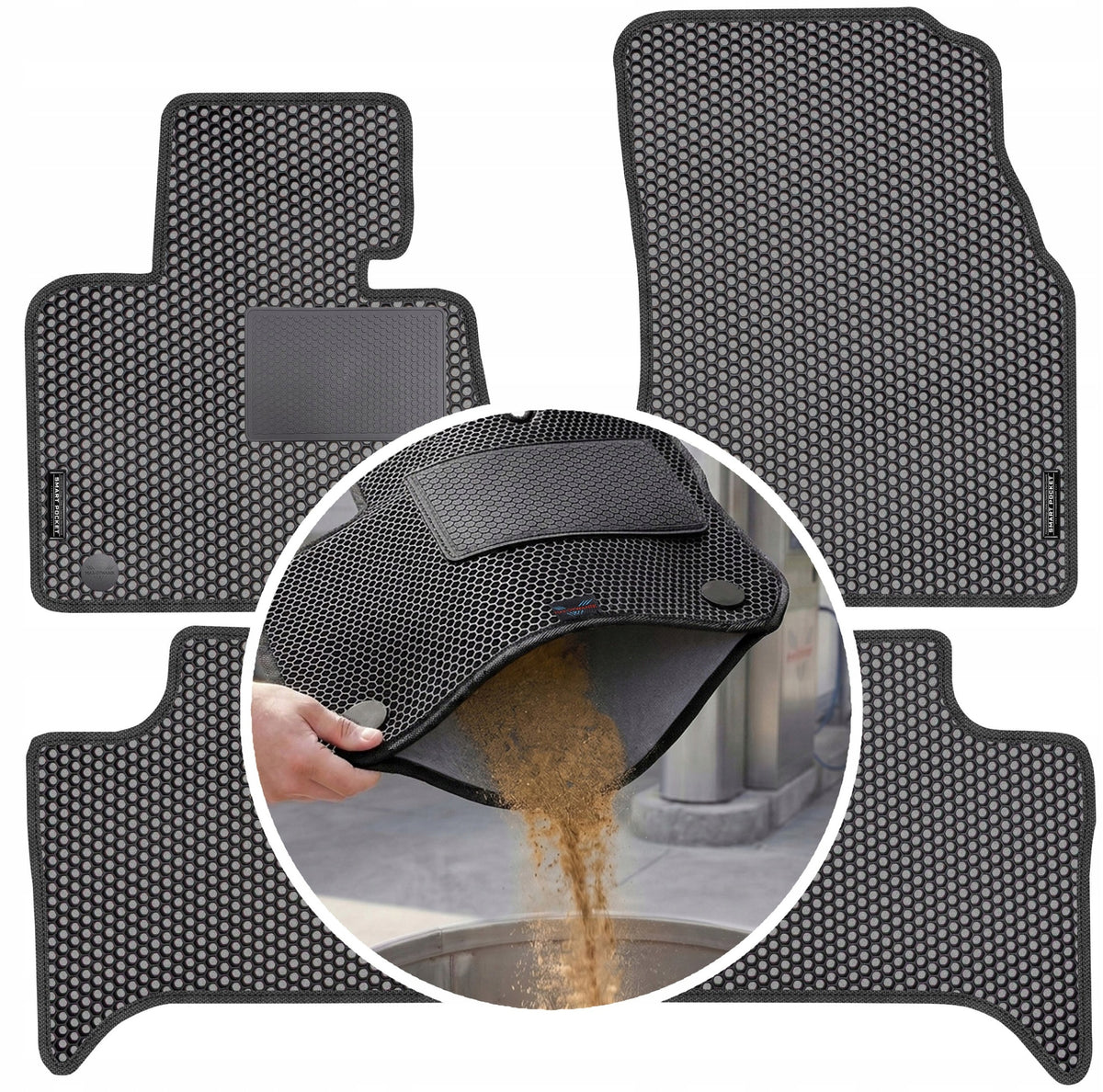 BMW X5 E53 1999-2006 EVA SMART POCKET rugs